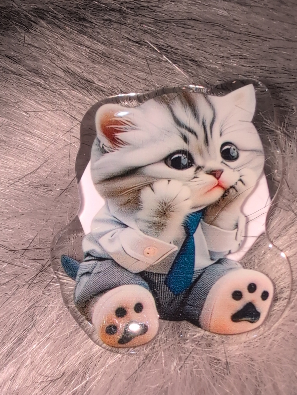 Cute Cat Pop Socket